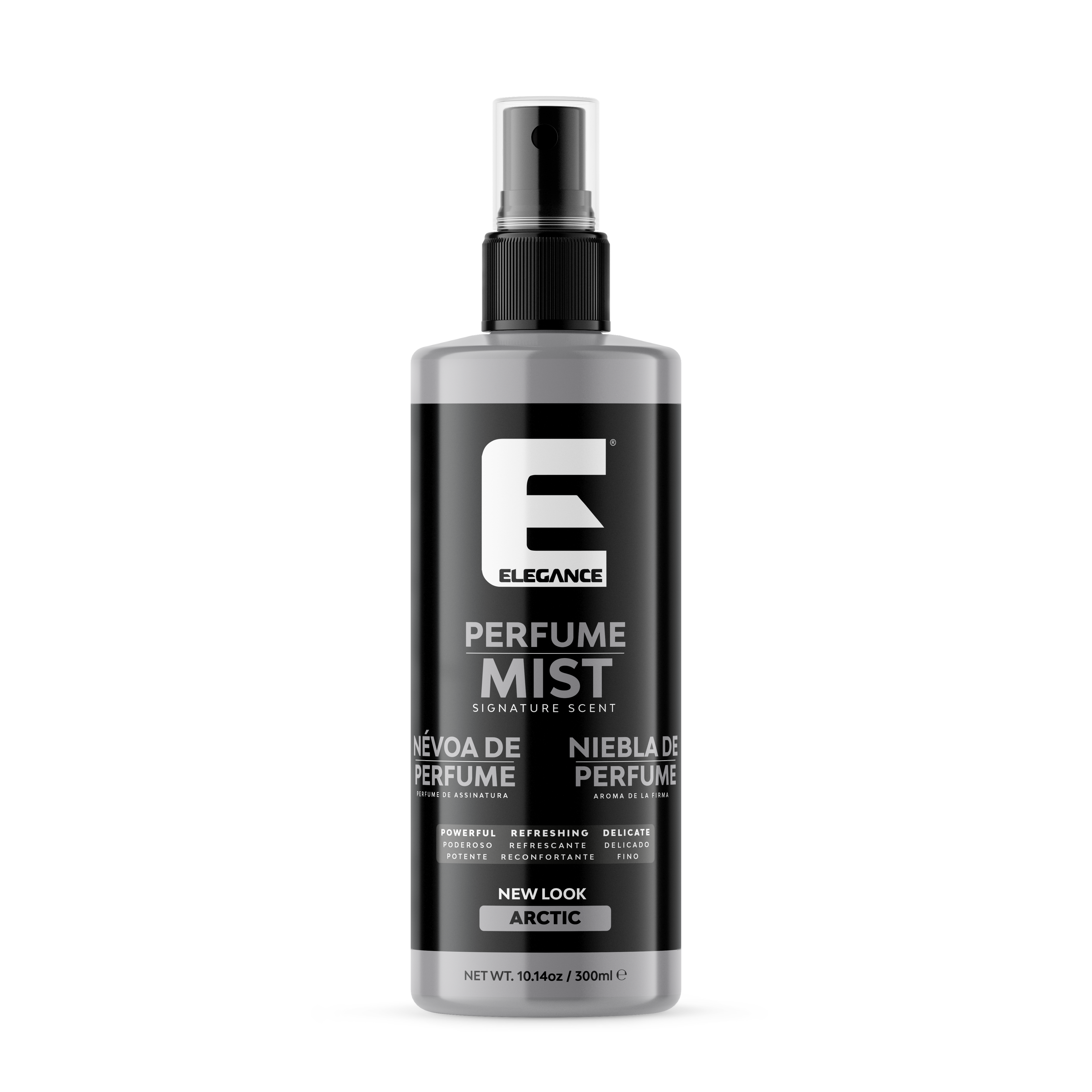Elegance USA Perfume Mist Barber Arctic shaving fragrance 10.14oz 300 ml grey bottle powerful refreshing delicate 200-1436
