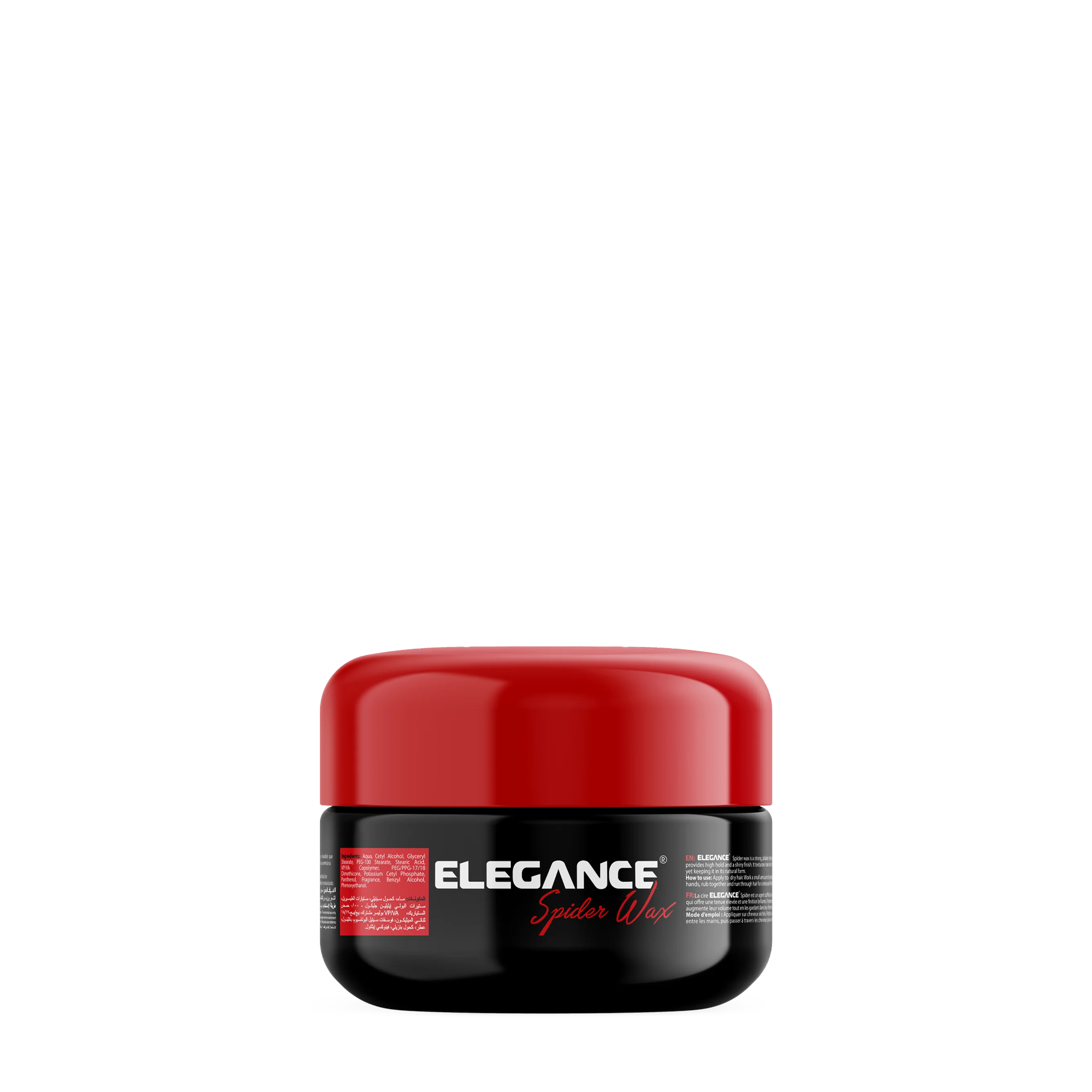 Elegance USA Spider Wax Hair Styling Products 3.38 oz 100 ml red container 100-243