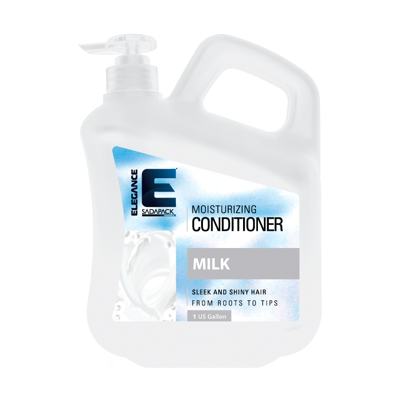 Elegance USA Hair moisturizing conditioner 1 gallon 4L refreshing Milk sleek and shiny from roots to tips jug jerry can