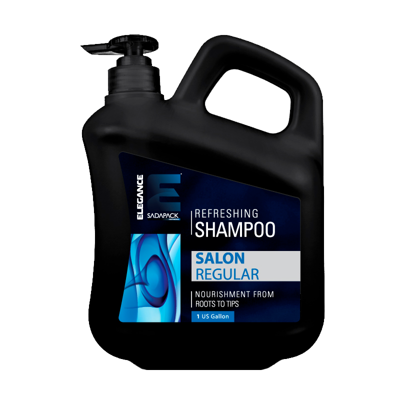 Elegance USA Hair shampoo 1 gallon 4L refreshing salon regular nourishing from roots to tips jug jerry can