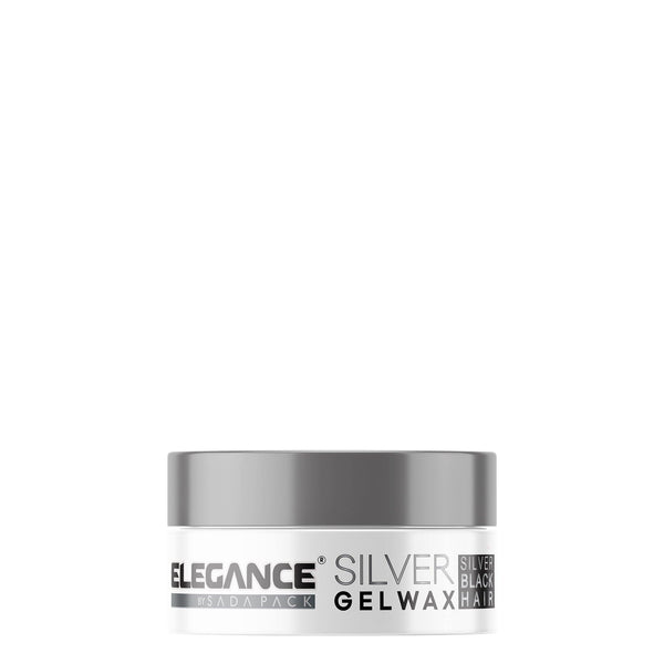 Elegance USA Color Black Gel Wax 140 gr Black coloring Cover White Hair Silver Pot 100-1910