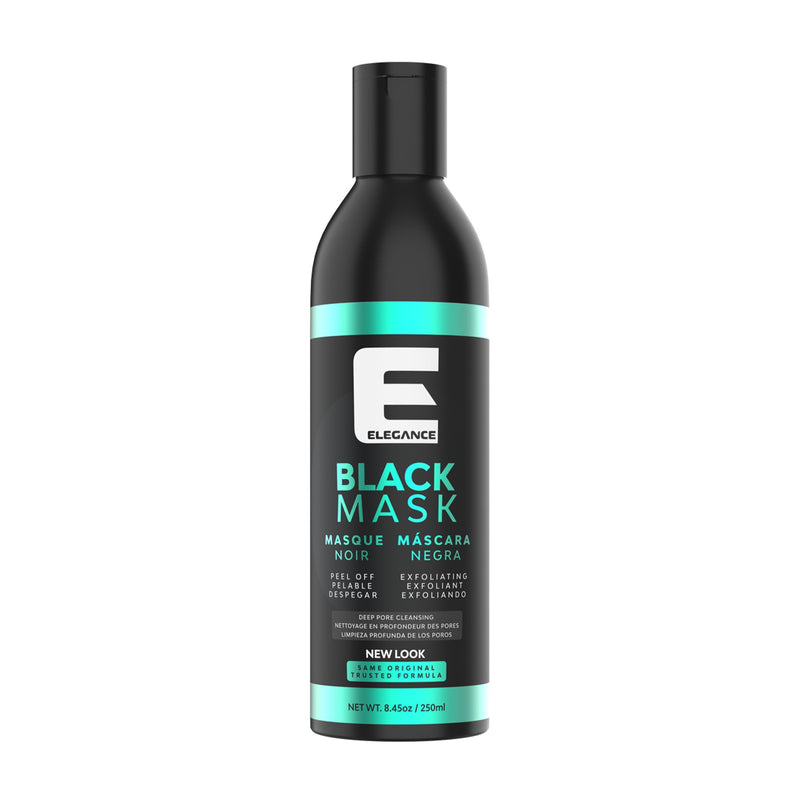 Elegance USA Skin care Black Mask 8.45 oz 250 ml Black Peel off Exfoliating mask Green Tube 150-167