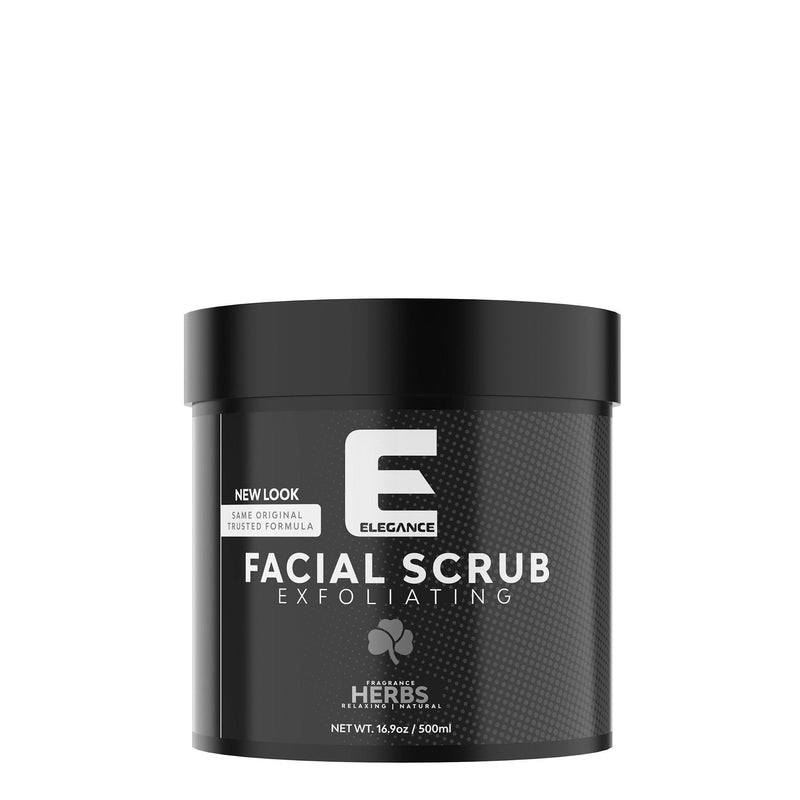 Elegance USA Skin care Facial Scrub 16.9 oz 500 ml Herbs Exfoliating Silver Pot 150-168