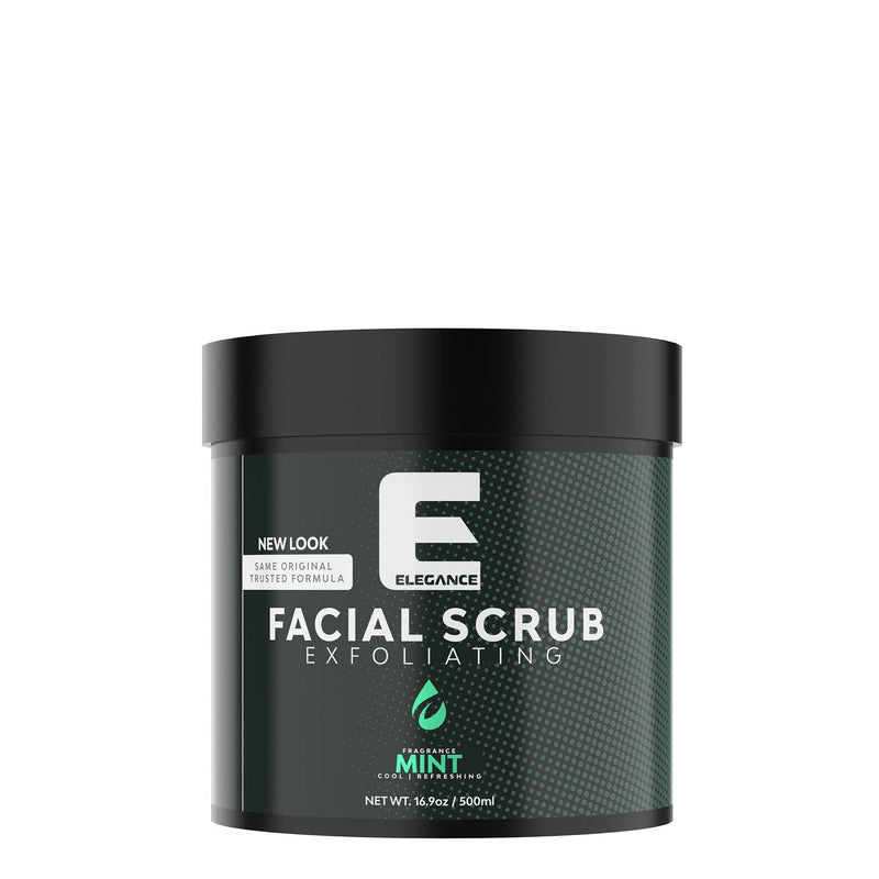 Elegance USA Skin care Facial Scrub 16.9 oz 500 ml Mint Exfoliating Green Pot 150-1682