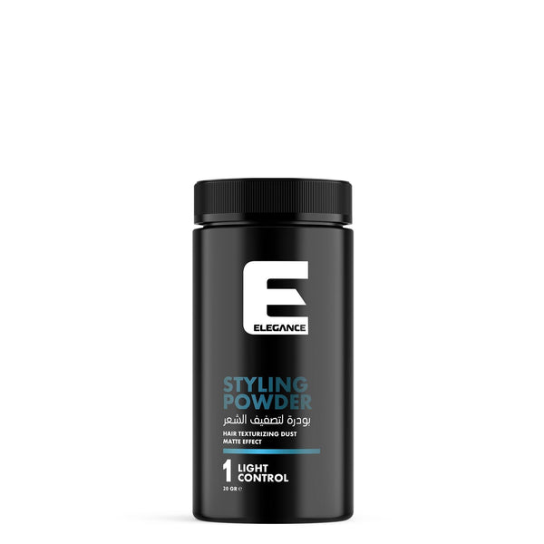 Elegance USA Hair Powder Wax 0.7 oz 20 gr Styling powder Matte effect Black Blue Pot 100-230