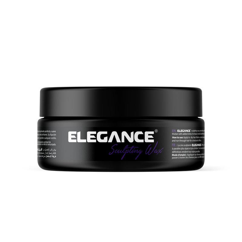 Elegance USA Hair Sculpting Wax 8.81 oz 250 gr vitamine E sleek look purple Pot 100-235 product shot front