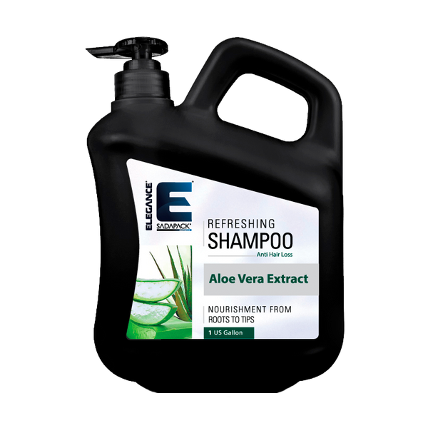 Elegance USA Hair shampoo 1 gallon 4L refreshing aloe vera extract nourishing from roots to tips jug jerry can